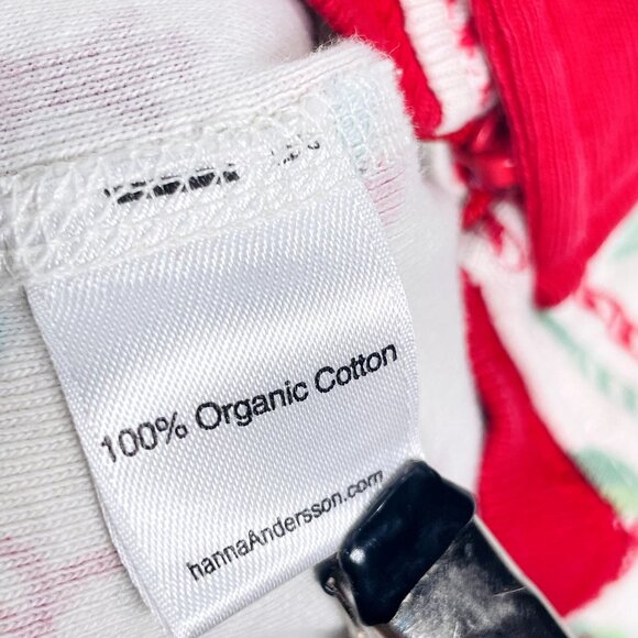 Hanna Andersson Star Wars Christmas Holiday Zipper Sleeper Pajamas 80cm 18-24m - Picture 8 of 11